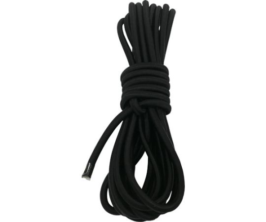 ユタカメイク ゴム　カットゴムロープ　6φ×5m　ブラック GT-12 1個