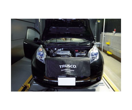 トラスコ中山 フェンダーカバー　ブラック TFC-900BK 1枚