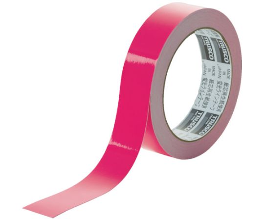 トラスコ中山 蛍光ラインテープ25mmx10m　ピンク TLK-2510P 1巻