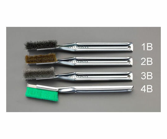 エスコ ブラシ(スチール製/直) 210mm (10本) EA109GH-1B 1箱(10本入)