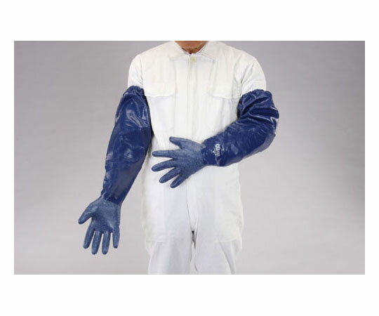 エスコ 手袋(耐油/ニトリルゴム・綿/PE裏) [L/650mm] EA354GH-22A 1双