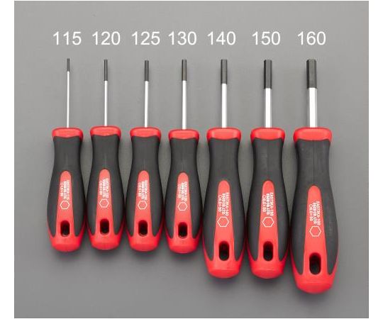 エスコ [Hexagon]ドライバー 2.0x50mm EA573KA-120 1本