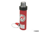 理研機器 単動式油圧シリンダー インチねじ ストローク255mm VCカプラ付 S1-255VC 1台