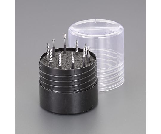 エスコ 超硬カッターセット (10本組/3mm軸) EA819C-10 1組