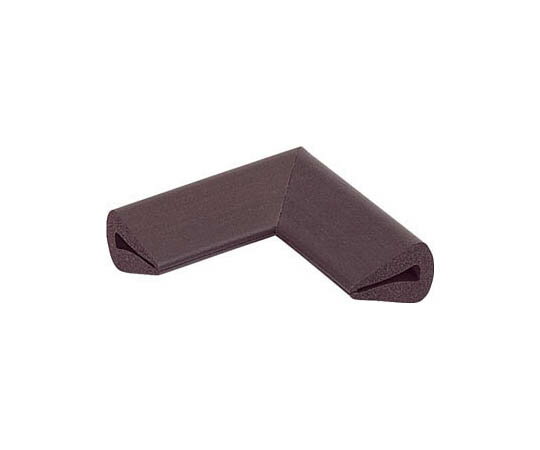 カーボーイ 安心クッションはさみこみ型 コーナー用 内幅5mm ブラウン AC153 1個