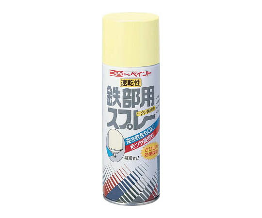 ニッペホームプロダクツ 鉄部用・トタン屋根用スプレー 400ml クリーム HR3107 1本