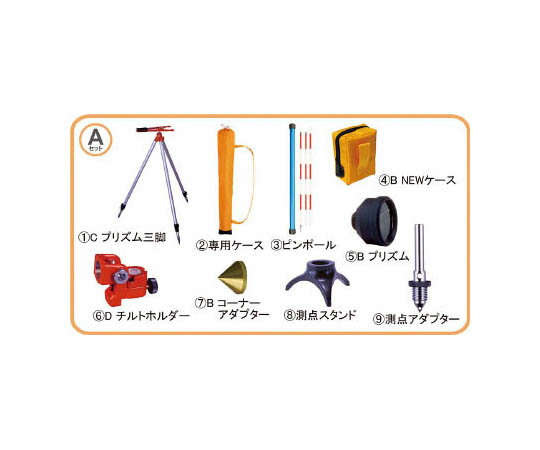 STS 反射プリズム MINI-2000Aセット MINI2000ASET 1セット