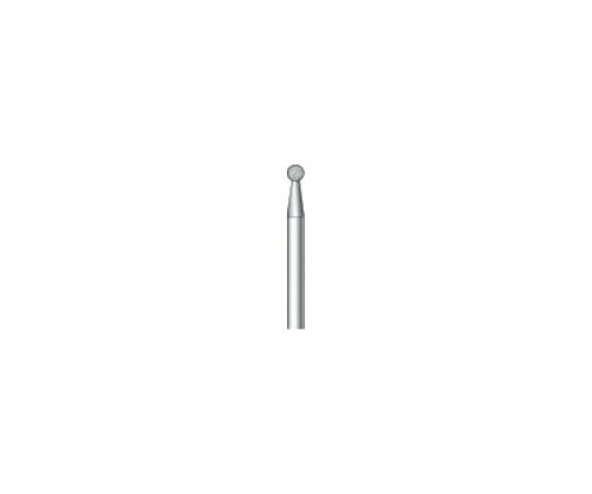 ナカニシ 電着ダイヤモンドバー 粒度#130 球 刃径2.3mm 刃長2.3mm 11210 1本