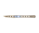 林刃物 ピンセット P-3T(チタンコート) 全長122mm 21109 1丁