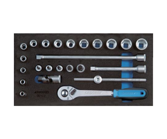 ゲドレー ソケットレンチセット3/8 1500CT1‐30 2308975 1セット(24個入)