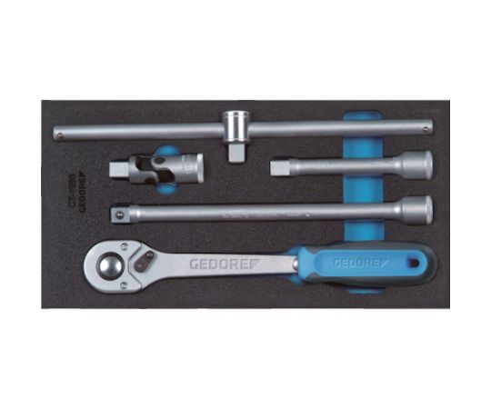 ゲドレー ソケットレンチセット1/2　1500CT1‐1993T 2309106 1セット(5個入)