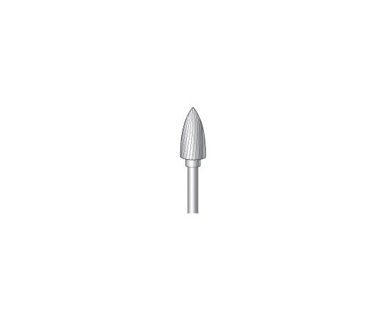 ナカニシ 超硬カッター　砲弾（シングルカット）　刃径6.0mm　刃長12.0mm 23263 1本