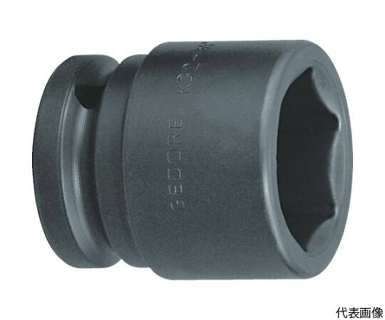 ゲドレー インパクト用ソケット（6角）　1/2　mm　17mm 6160870 1個