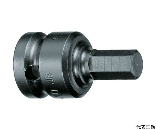 ゲドレー ヘキサゴンソケット　12.7mm　10mm 6224270 1個●高い耐久性の特殊鋼を使用しています。●防錆処理しています。●対辺寸法（mm）：10●差込角（mm）：12.7●全長（mm）：44●ビット長さ（mm）：13●適合ピン：6654950●適合Oリング：6654790●対辺（mm）：10●材質／仕上：特殊工具鋼●注意：ピン・Oリングは別売です。●原産国：ドイツ●コード番号：855-4759