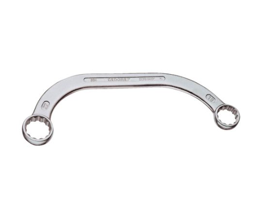 ゲドレー 両口メガネレンチ　半月型　11X13mm 6470040 1丁