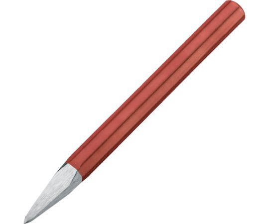 RACODON ポイントチゼル　200mm　八角胴　赤 920016 1本