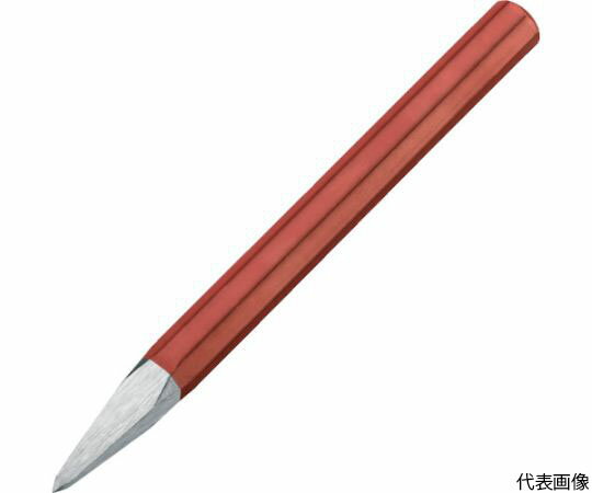 RACODON ポイントチゼル　300mm　八角胴　赤 930018 1本