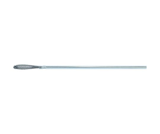 トラスコ中山 軸付バリ取り先端工具　バリーマー　止まり穴用150mm　Φ5 TBTM-150-5 1本