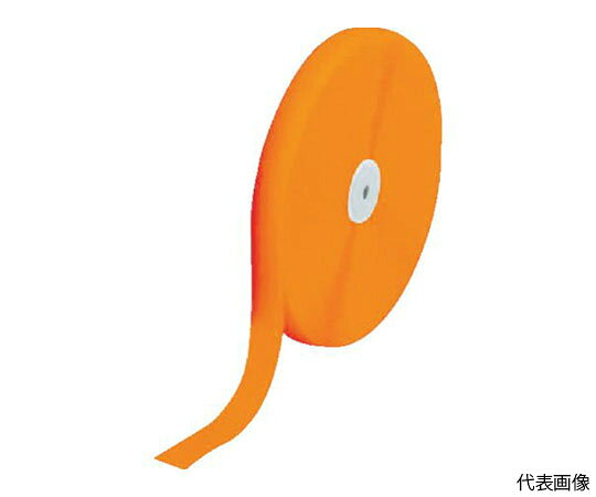 トラスコ中山 マジックテープ　縫製用A側　16mm×25m　蛍光オレンジ TMAH-1625-LOR 1巻