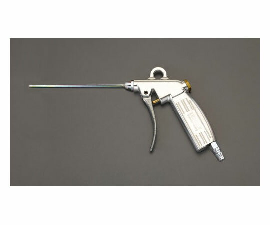 エスコ 2.0穴x150mm エアーブローガン(流量調整式プラグ付 EA123AB-42 1セット