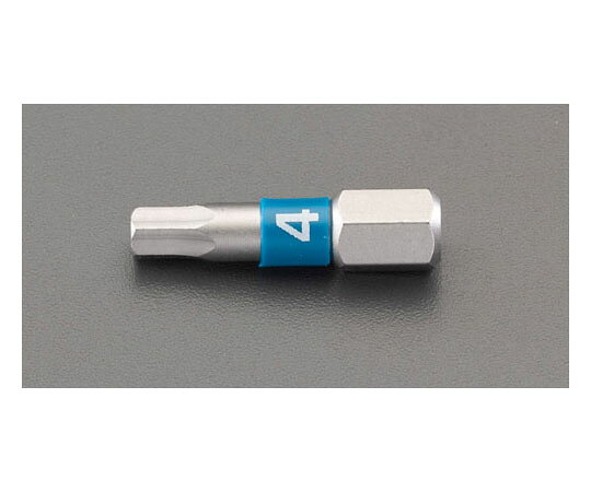 エスコ 1.5x25mm Hexagon ドライバービット ステンレス製 EA611BJ-11A 1個