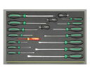 エスコ 18本組 ドライバーセット EA612TC-3 1セット