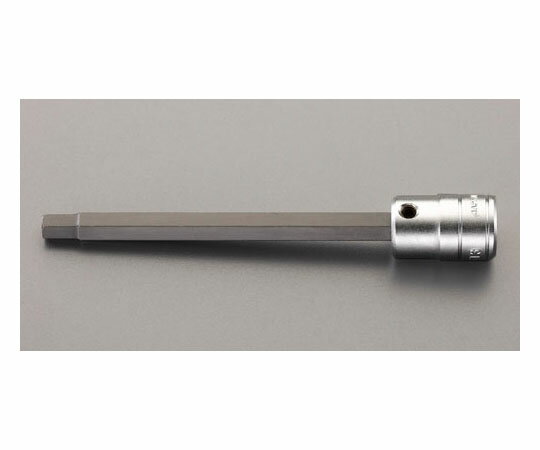 エスコ [HEX]ビットソケット　3/8"DR/7×128mm EA618PW-207 1本