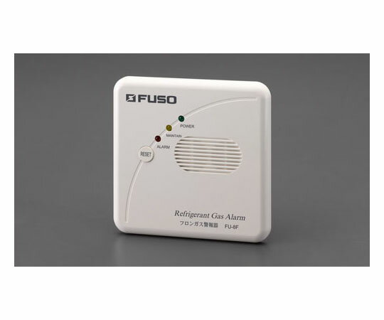 エスコ [R410A] フロンガス警報器(埋込型) EA702G-6 1個●マルチ型パッケージエアコンからのフロンガス漏れによる酸欠事故の防止に。●カセット式センサモジュールなのでセンサ交換も可能。●検知ガス：R410A●検知方式：半導体フロンガスセンサ●検知表示：赤色LED、警報時点滅●電源：AC100V●警報濃度：1000/4000ppmおよび1/2RCL以下●サイズ：116(W)×36.5(D)×120(H)mm●重量：240g●音量：70dB