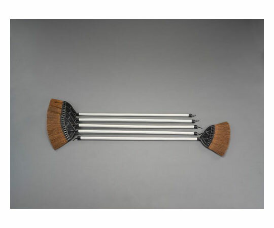 エスコ 1250x340mm シュロほうき(5本) EA928AD-307 1箱(5本入)(4.0)