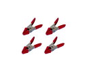 新潟精機(SK) スプリングクランプ 50mm 4pcs CL-50S4 1セット