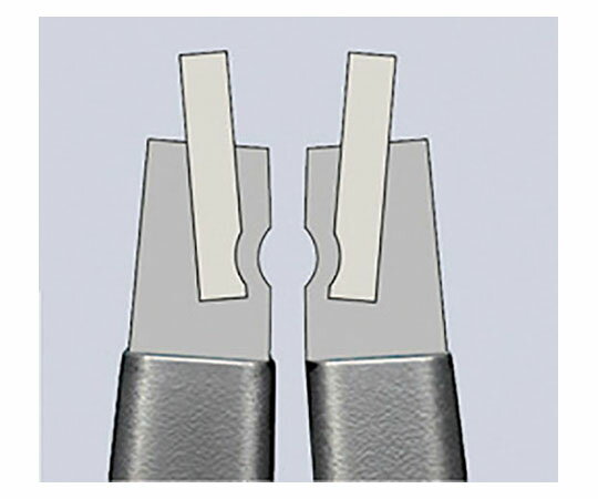 KNIPEX 軸用精密スナップリングプライヤー　直 4931-A1 1本