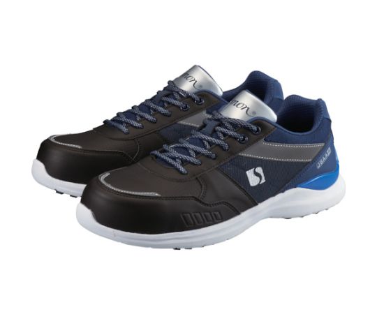 シモン 軽量耐滑プロスニーカー KL511 黒/ネイビー 23.0cm KL511BK/NV-23.0 1足