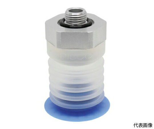 ピスコ 包装袋用真空パッド直付型40度5段G1/2平面型 VPE30PBS45-G4-FF 1個