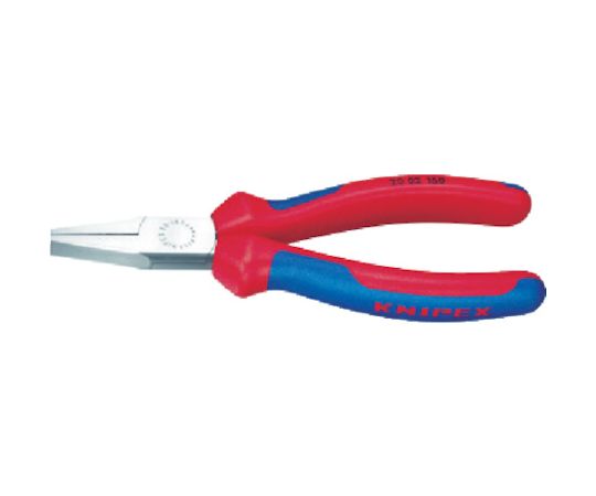 KNIPEX 平ペンチ 2002-160 1丁●耐摩耗性に優れ、ハードな使用に適しています。●つかみ面には滑り止めの横スジが入っています。●先端は平坦で、短く、幅広です。●全長（mm）：160●厚さ（mm）：9.5●タイプ：ヘッド部研磨●先端形状：平型●落下防止用ひも取付穴：無●先端部ギザ付●材質／仕上：焼き入れクロムバナジウム鋼●原産国：ドイツ●コード番号：114-5341
