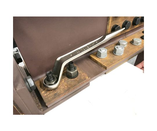 Shop de clinic楽天市場店のTONE ショートシノ付めがねレンチ（トルシアボルト用）36mm SMN-22S 1丁｜アングル3