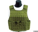 U.S. Armor 防弾ベスト MSTV500(6000) ODグリーン M F-500777-RS-ODG-M 1着