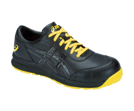 アシックス 静電気帯電防止靴　ウィンジョブCP30E　ブラック/ブラック　22.5cm 1271A003.001-22.5 1足