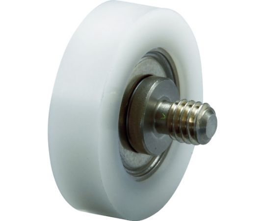 トラスコ中山 樹脂ベアリング　Eシリーズ　フラットタイプ六角穴　外径19mm　M4 TEFS1905 1個