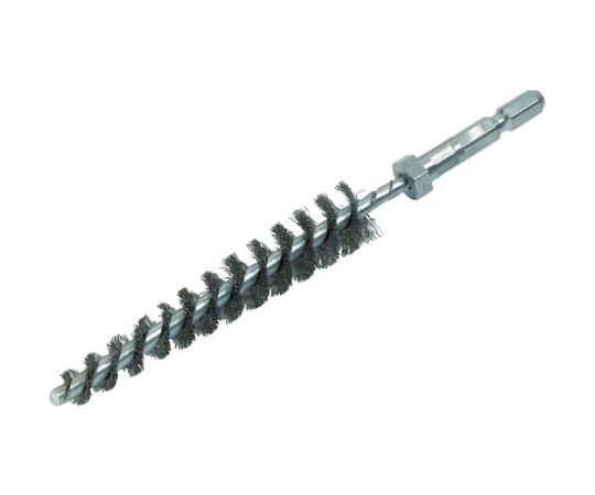 トラスコ中山 六角軸テーパーネジリブラシ　ステンレス線　0.2Φ　8Φ～16Φ穴用 6TNB-816-SUS 1本