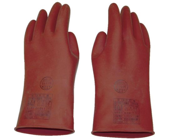 ヨツギ 低圧用ゴム手袋　小　交流600V以下用 YS-102-03 1双