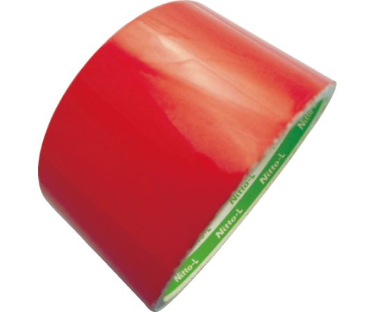 日東エルマテリアル 粗面反射テープ 50mmx10m レッド SHT-50R 1巻