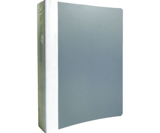 トラスコ中山 PP　Oリングファイル　A4タテ　35mm　グレー TOF435-GY 1冊