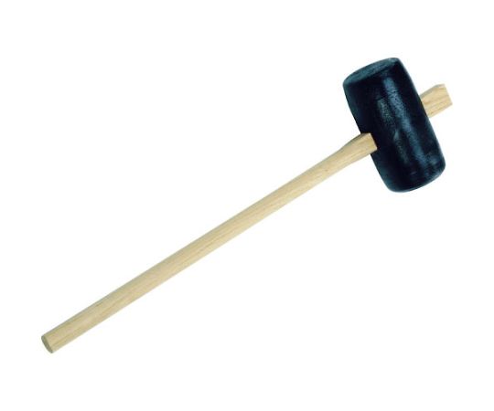 トラスコ中山 丸型掛矢　150mm　硬質プラスチック製 MK-150 1本