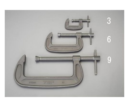 エスコ シャコ万力　0-77mm/45mm EA526SJ-4 1丁