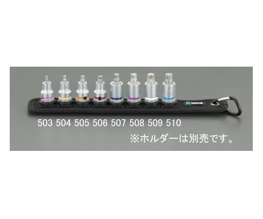 エスコ ビットソケット（ホールド付）[Hex-Plus]　3/8"DR×10mm EA617AK-510 1個
