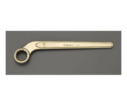 エスコ 片口メガネレンチ（ベント・ノンスパーキング）　10mm EA643BF-10 1個(4.0)