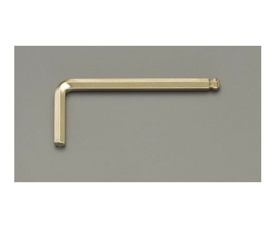 エスコ キーレンチ（ノンスパーキング）[Ball-Hex]　5×75mm EA643BR-5 1個