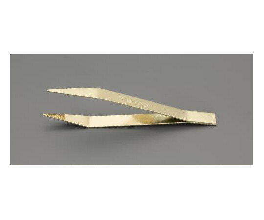 エスコ ピンセット（ノンスパーキング）　200mm EA643GH-2 1個