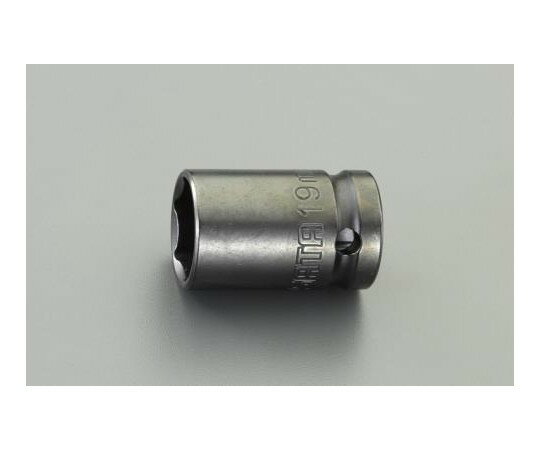 エスコ インパクトソケット（薄肉）　1/2"DR×17mm EA687HF-17 1個