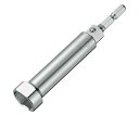 エスコ レースウェイ用ソケット(ロング) 1/4"Hex×17mm/120mm EA625AE-12 1個